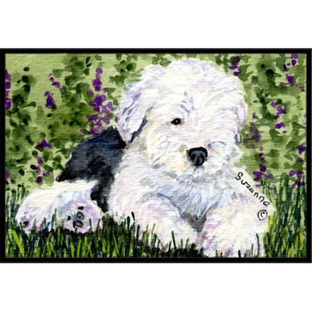 Carolines Treasures 18 x 27 in. Old English Sheepdog Indoor and Outdoor Doormat SS8840MAT